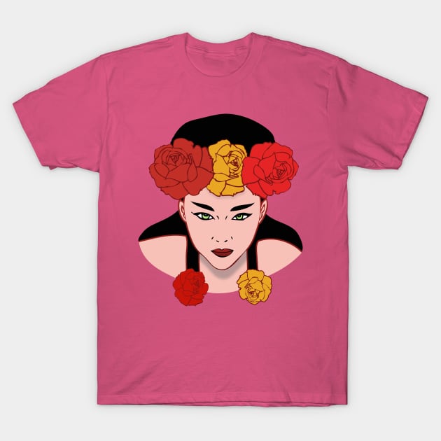 Asian Beauty T-Shirt by RockettGraph1cs